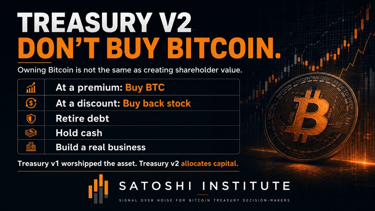 Bitcoin treasury companies are being forced to justify the company