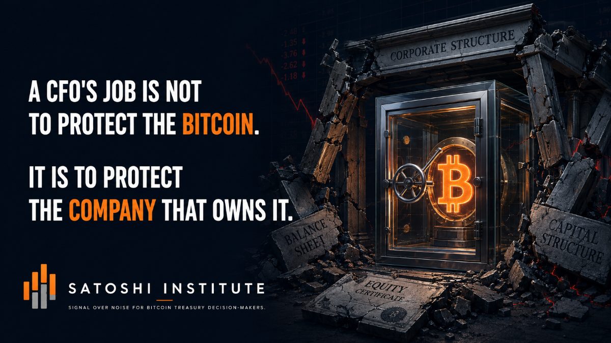 Bitcoin treasuries are running into the institutional perimeter