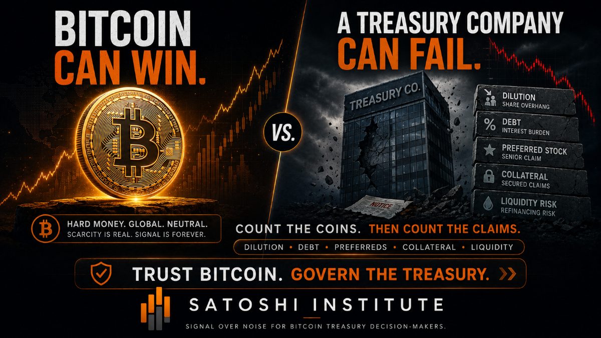 Bitcoin Is Recovering. Trust Is Not.