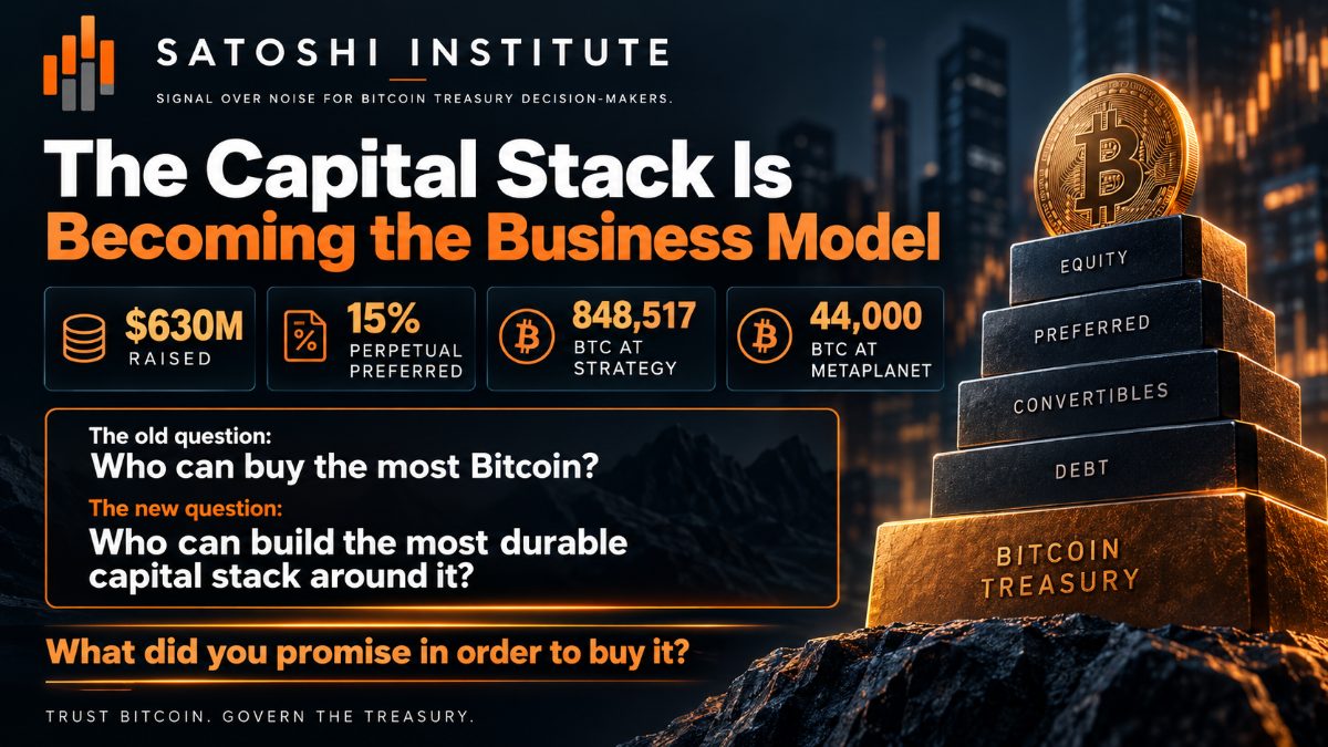 Preferred Stock Is Becoming the Bitcoin Treasury Infrastructure